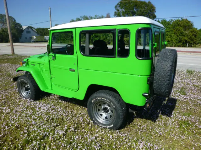 rare frame off restoration toyota landcruiser bj42. all options.electric winch