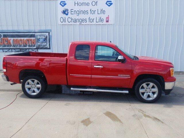 used 2012 gmc sierra 1500 2wd extended cab sle clay center, ks 67432 for sale in clay center, kansas