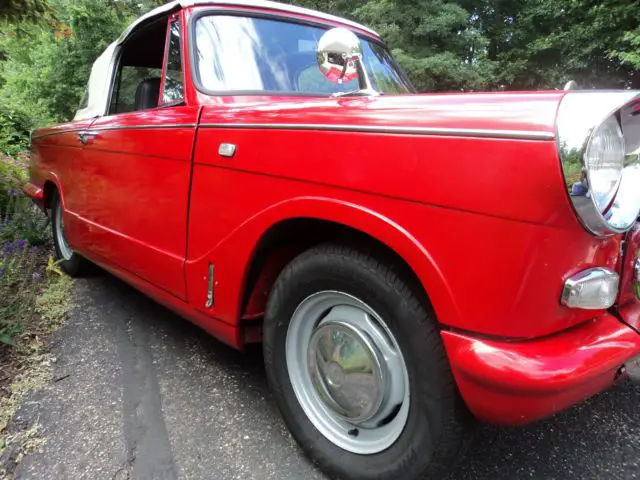 1961 triumph herald 948tc convertible