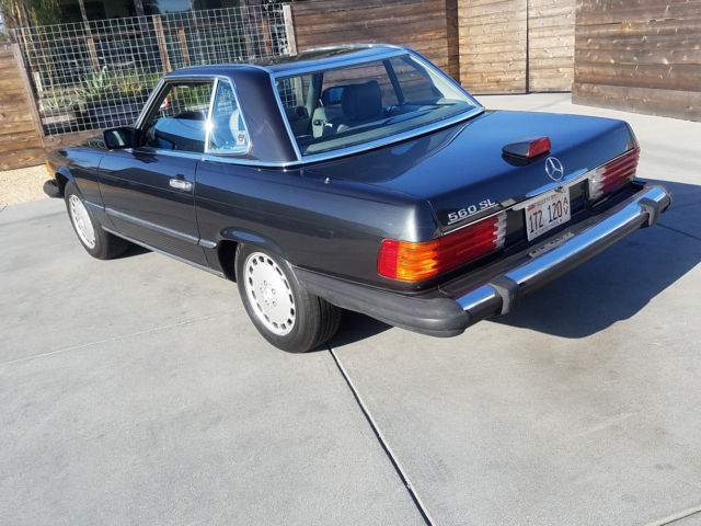 rare classic 1987 mercedes benz 560sl two tops roadster! only 105,000 miles!