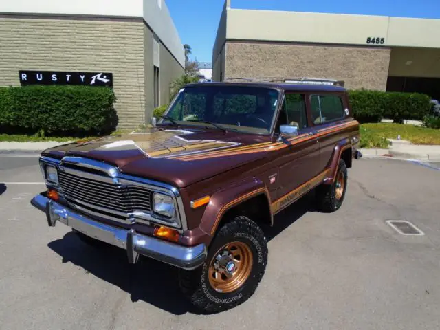 1978 jeep cherokee chief golden eagle