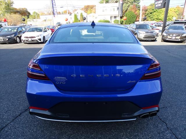 2022 genesis g70 2.0t awd