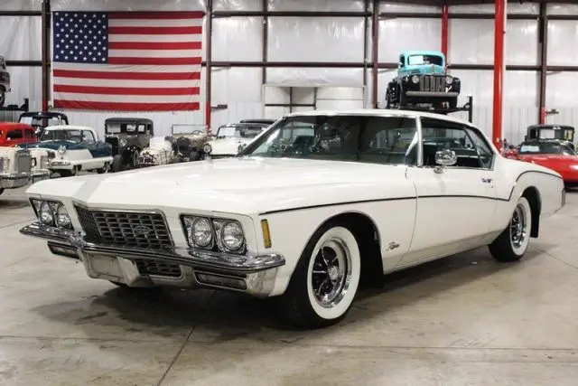 1972 buick riviera 85065 miles arctic white coupe 455ci v8 automatic