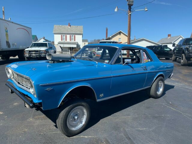 1968 ford falcon gasser street rod 351 windsor roller street legal drag car