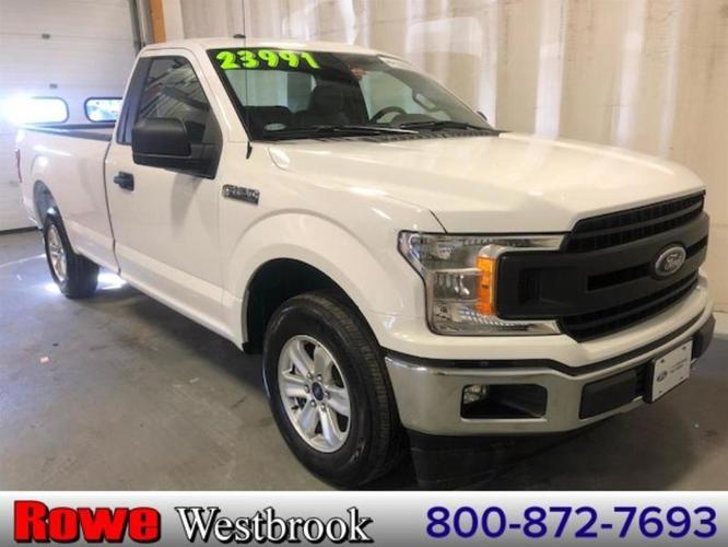 2018 ford f-150 xl 4x2 xl 2dr regular cab 6.5 ft. sb for sale in westbrook, maine
