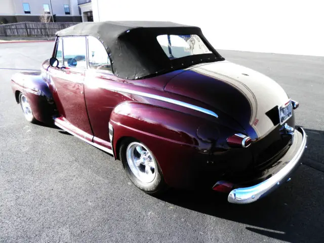 48 ford convertible street rod custom classic hot rod show and go car no rat
