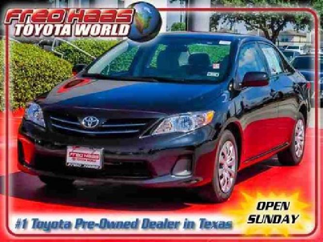 2013 toyota corolla le warranty one owner in spring, tx