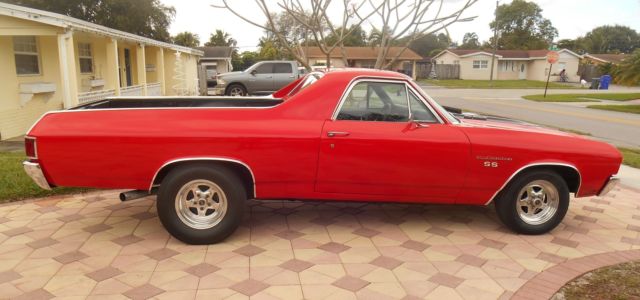 1970 el camino ss red with black stripes $$l@@k$$