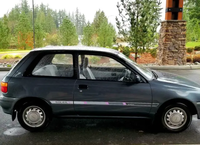 1990 toyota starlet soliel l 3 door hatchback jdm rhd automatic a/c low miles