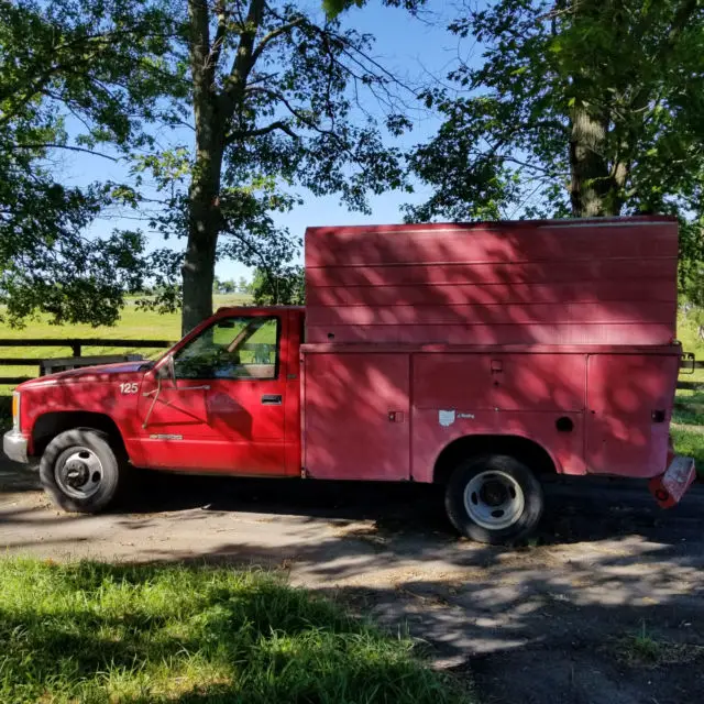 gmc sierra 3500 service truck