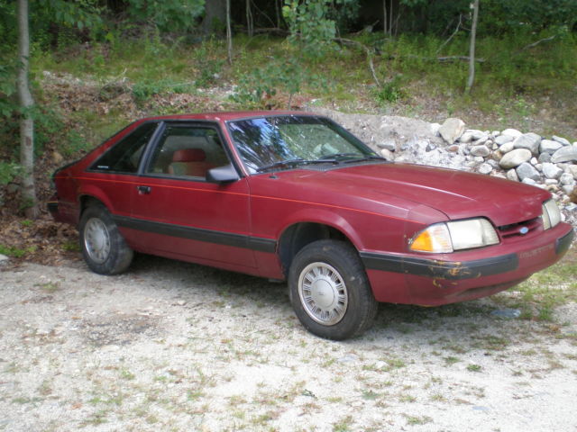 1988 ford mustang lx hatchback 2-door
