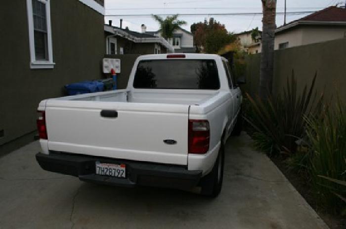 obo 2003 ford ranger ext. cab white in hermosa beach, ca