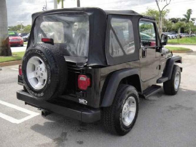 2002 jeep wrangler sport in davie, fl