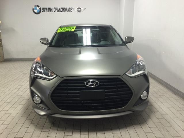 2015 hyundai veloster turbo r-spec r-spec 3dr coupe w/red seats for sale in anchorage, alaska