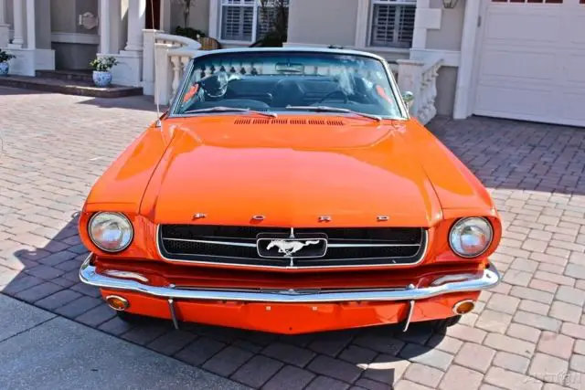 full restored 1964 1/2 ford mustang convertible 260 v8 automatic