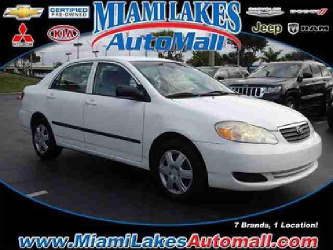 2005 toyota corolla ce in hialeah, fl