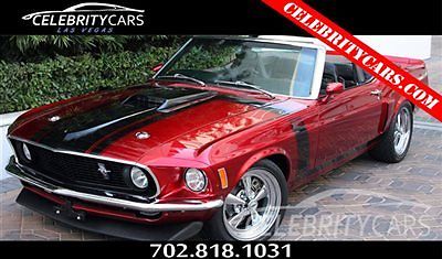 1969 mustang convertible boss 408 restomod 500+ hp 5 speed trades las vegas