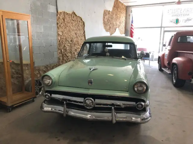running & driving 54' seafoam green ford courier