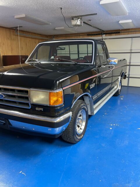 1990 ford f-150 pickup black rwd automatic