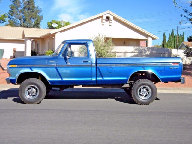 vintage f150 4wd rust & accident free southwest pickup truck runs & drives great