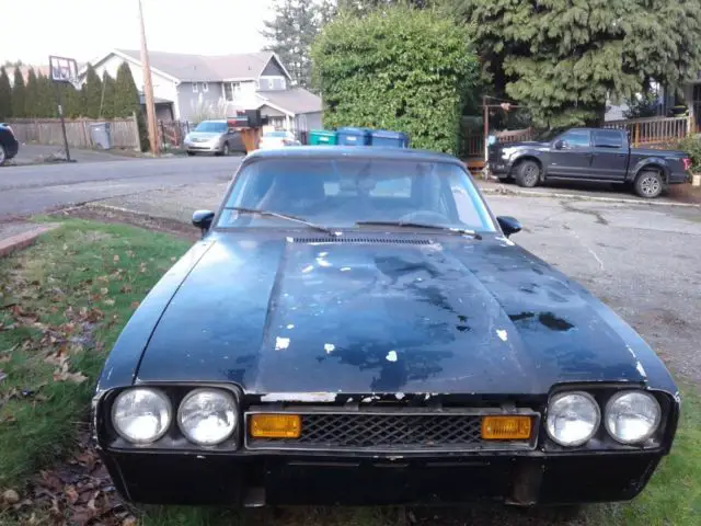 1976 mercury capri ii - black cat - v6