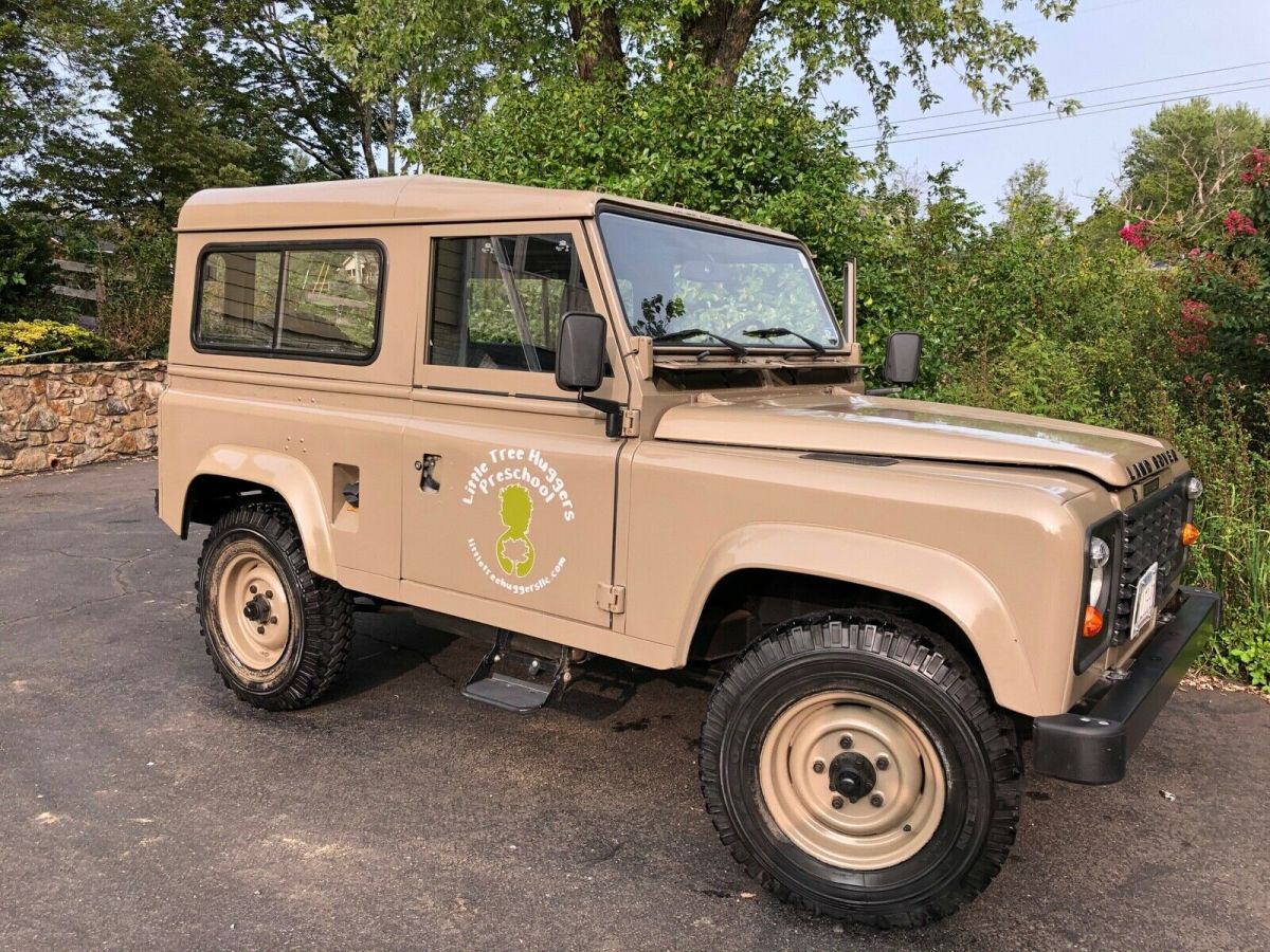 1986 land rover defender 90 exceptionally low miles - not a santana