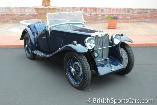 1934 mg j2 very rare awesome car that gets lots of attention