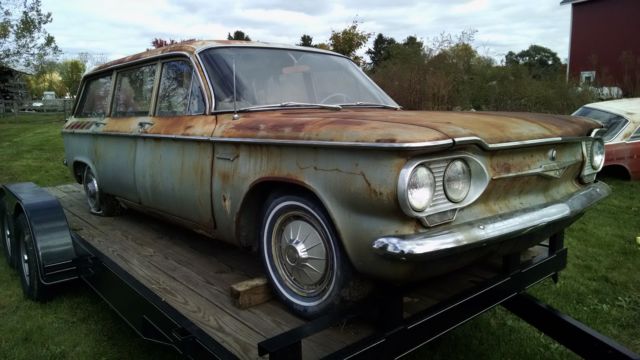 1961 chevy corvair lakewood 4door 700 station wagon