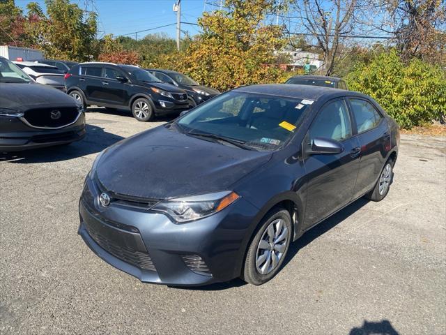 2016 toyota corolla le
