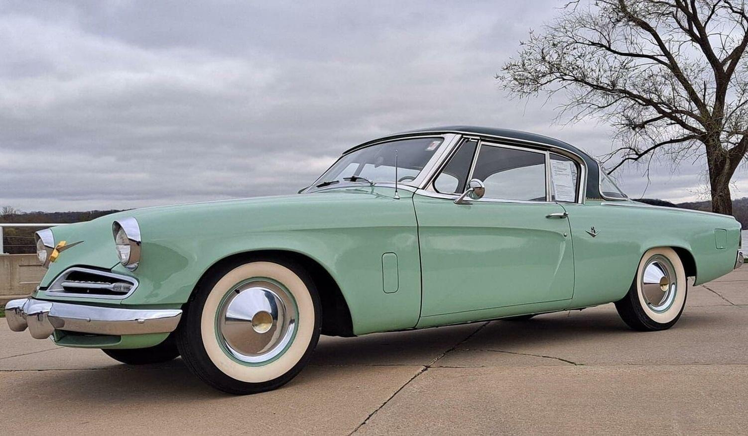 1953 studebaker commander 2 door hardtop complete leather interior