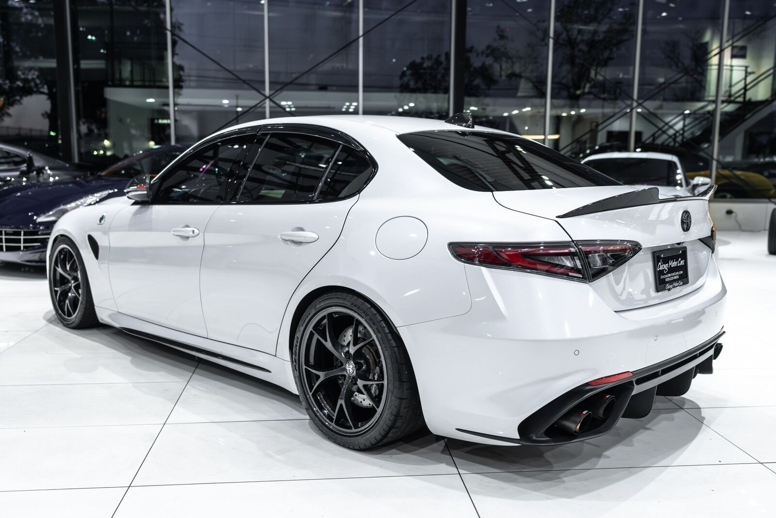 2018 alfa romeo giulia quadrifoglio! ideal tune exhaust intake! tastefull