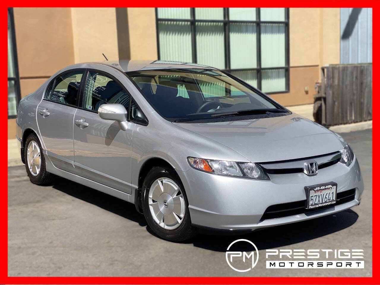2007 honda civic hybrid 4dr sedan