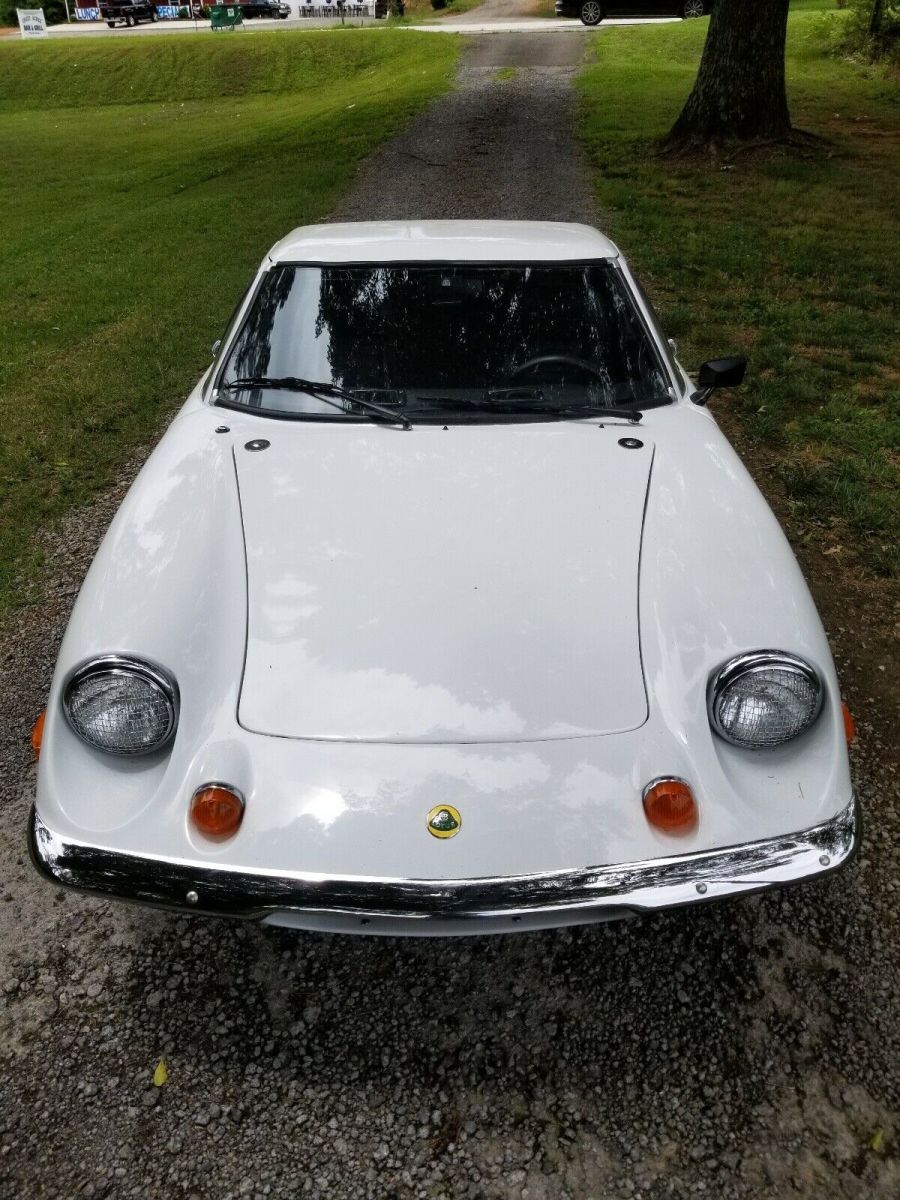1971 lotus europa white rwd manual s2