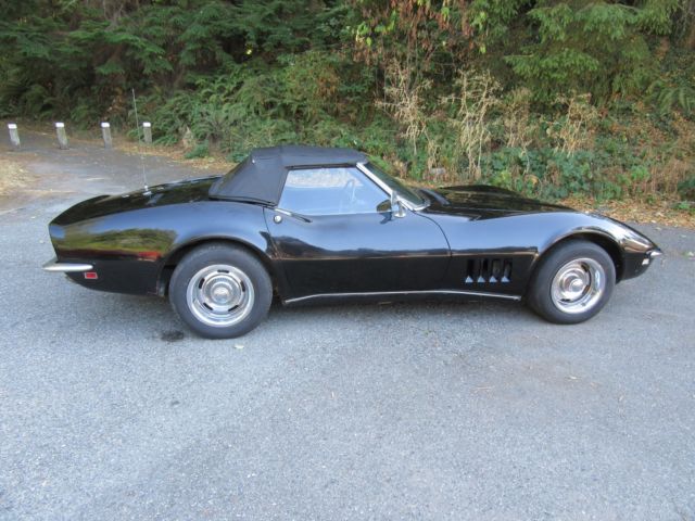 1968 chevrolet corvette roadster 2 tops matching numbers 300 hp 327