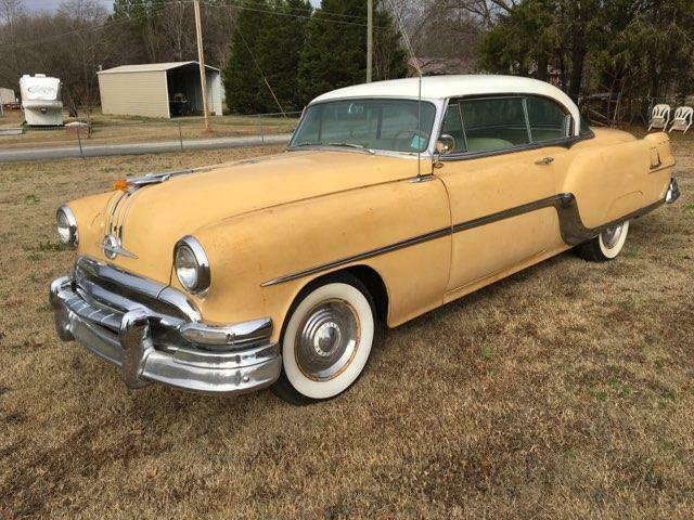 1954 pontiac sc chieftain coupe - one family owned - 73,335 original miles