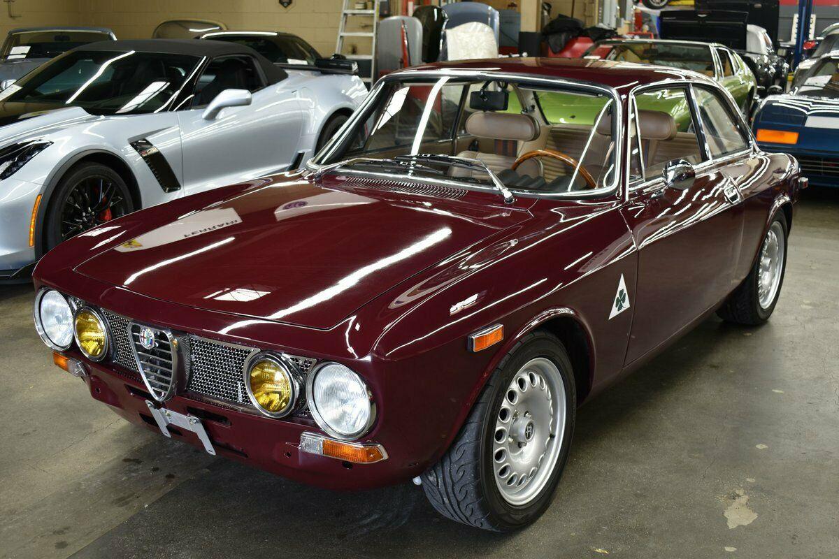 1974 alfa romeo 2000 gtv 19514 miles maroon tan leather