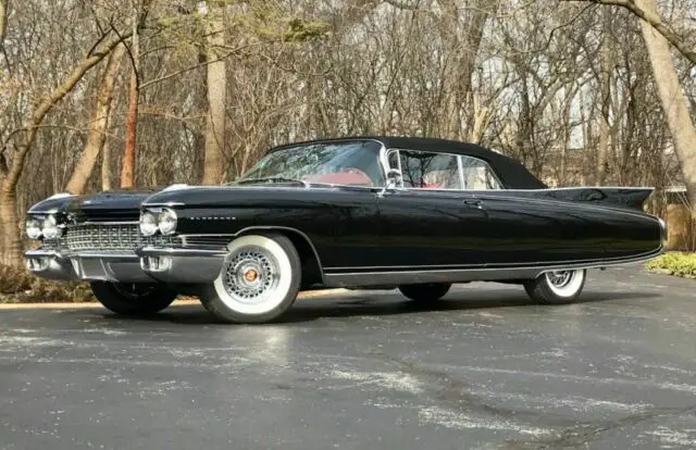 1960 cadillac eldorado biarritz convertible 10 miles black automatic