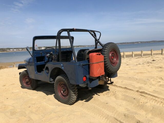 1958 willys jeep: 3-speed, runs great, well-maintained, powerful low gear