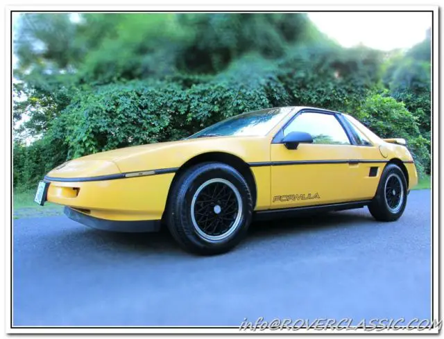1988 pontiac fiero formula ... 89,109 original miles ... one owner .. from texas