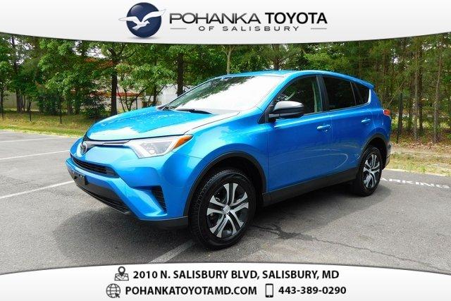 certified 2018 toyota rav4 awd le salisbury, md 21801 for sale in salisbury, maryland