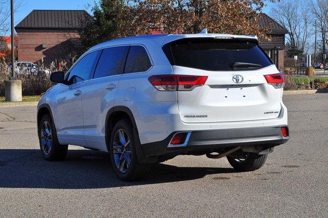 2019 toyota highlander limited platinum