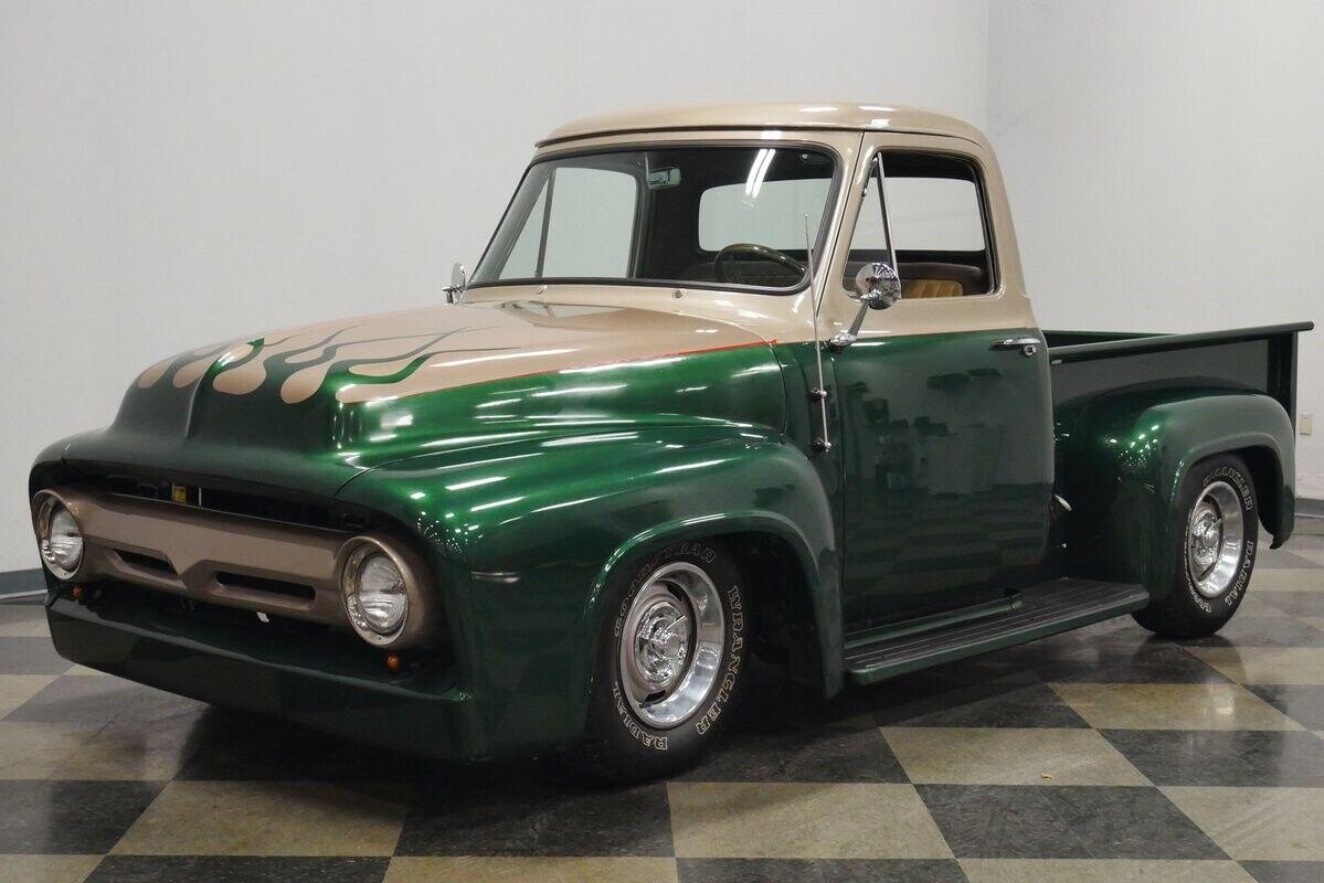 1953 ford f 100 restomod 350ci chevy 317 miles