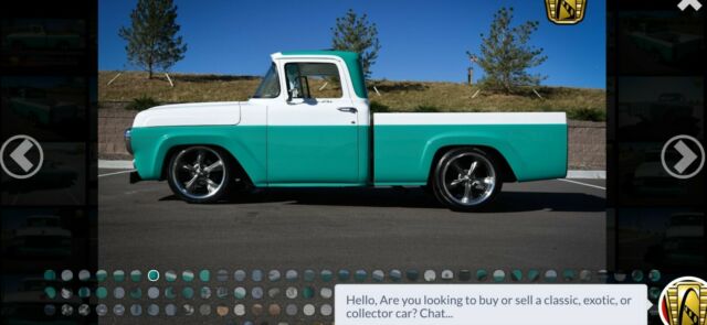 1958 ford f-100 pickup custom cab