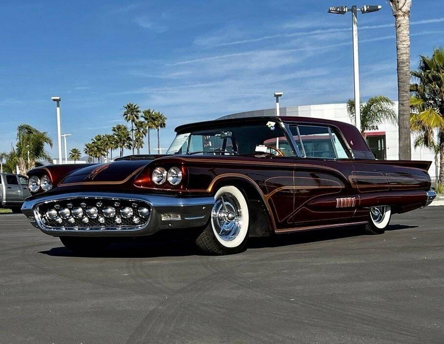 1958 ford thunderbird coupe kopper kaballero 352 ci v8 300 hp automatic