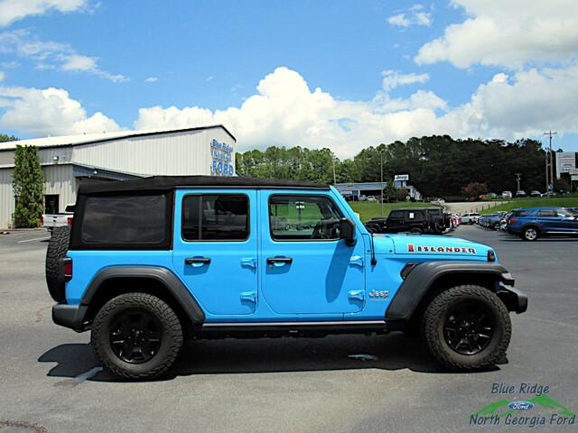 2021 jeep wrangler unlimited islander 4x4