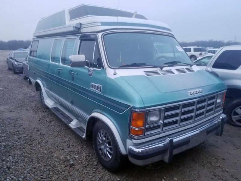 1990 dodge ram van b250 3dr passenger rwd v8 5.2l gasoline