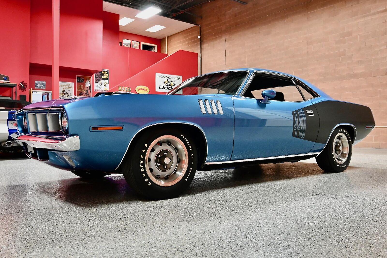 1971 plymouth other 440 six pack matching rotisserie restored