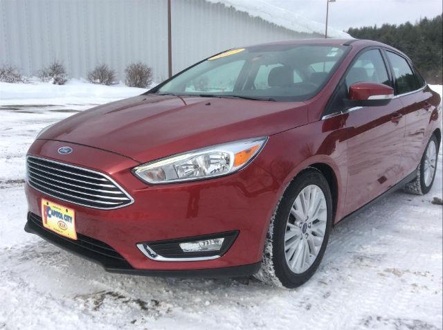 2017 ford focus titanium titanium 4dr sedan for sale in montpelier, vermont