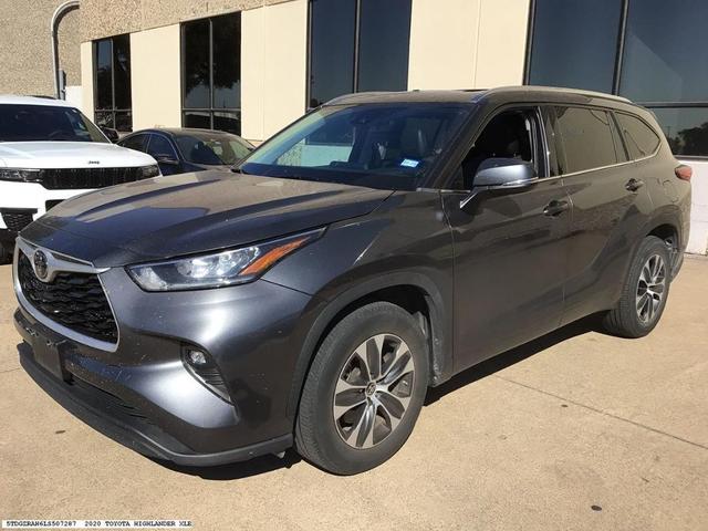 2020 toyota highlander xle