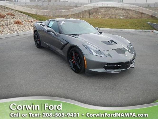 2016 chevrolet corvette stingray stingray 2dr coupe w/1lt for sale in nampa, idaho